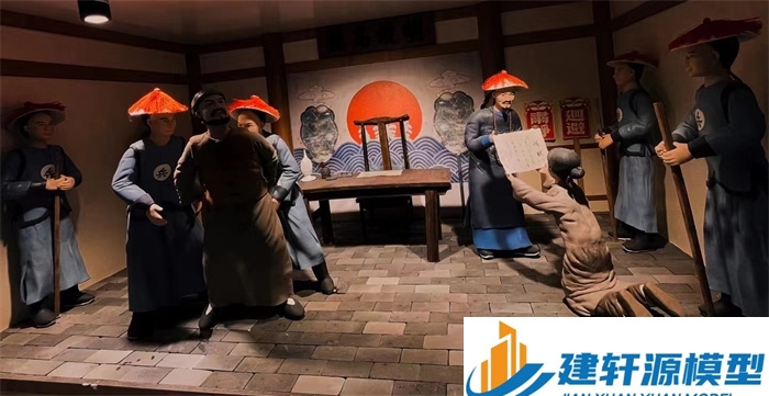 吴旗陈规除恶绅微缩场景