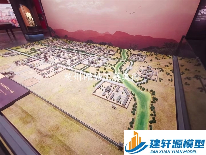 吴旗微缩模型法门寺